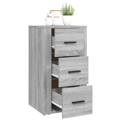 Sideboard Grau Sonoma 40x33x70 cm Holzwerkstoff