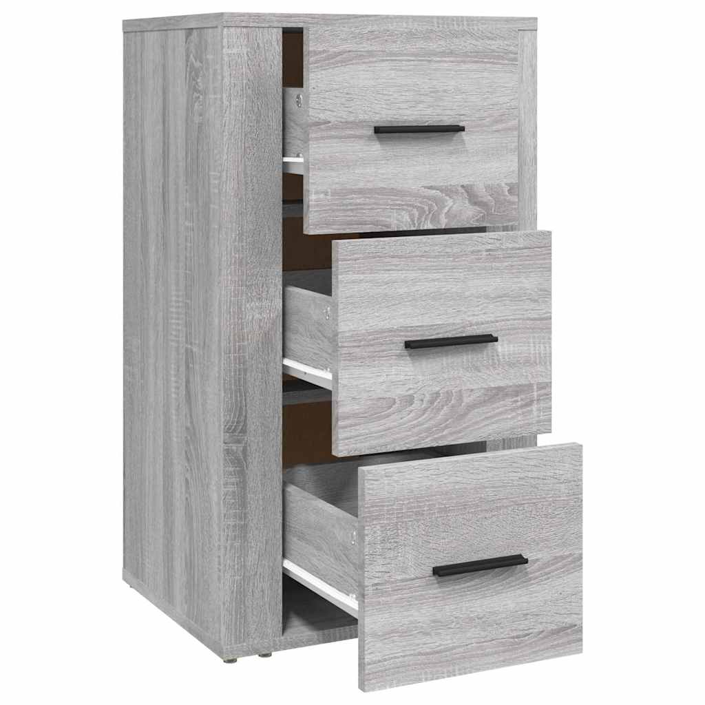 Sideboard Grau Sonoma 40x33x70 cm Holzwerkstoff