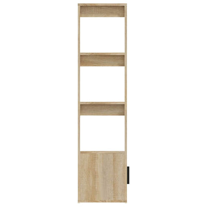 Sideboard Sonoma-Eiche 80x30x119,5 cm Holzwerkstoff