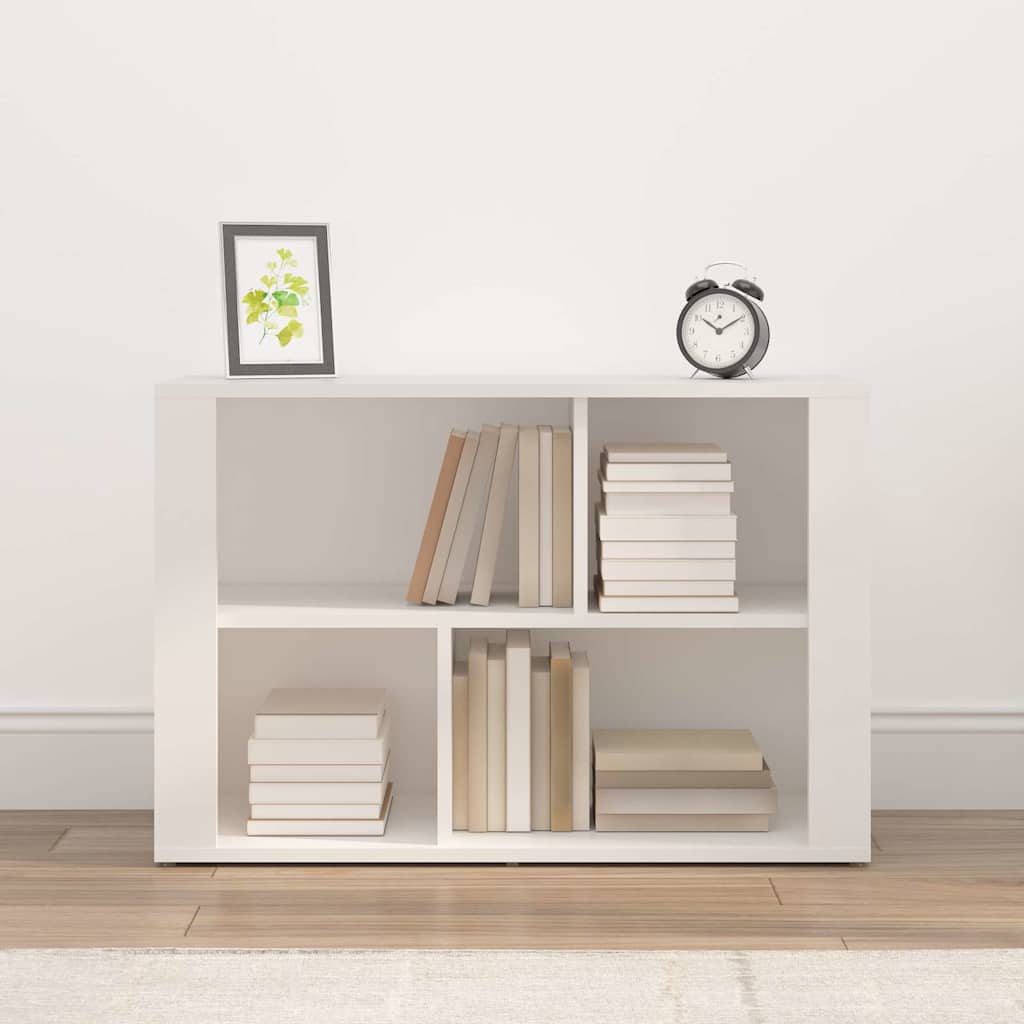 Sideboard Weiß 80x30x54 cm Holzwerkstoff