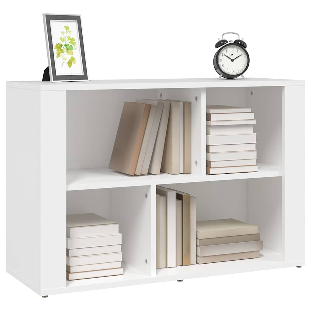 Sideboard Weiß 80x30x54 cm Holzwerkstoff