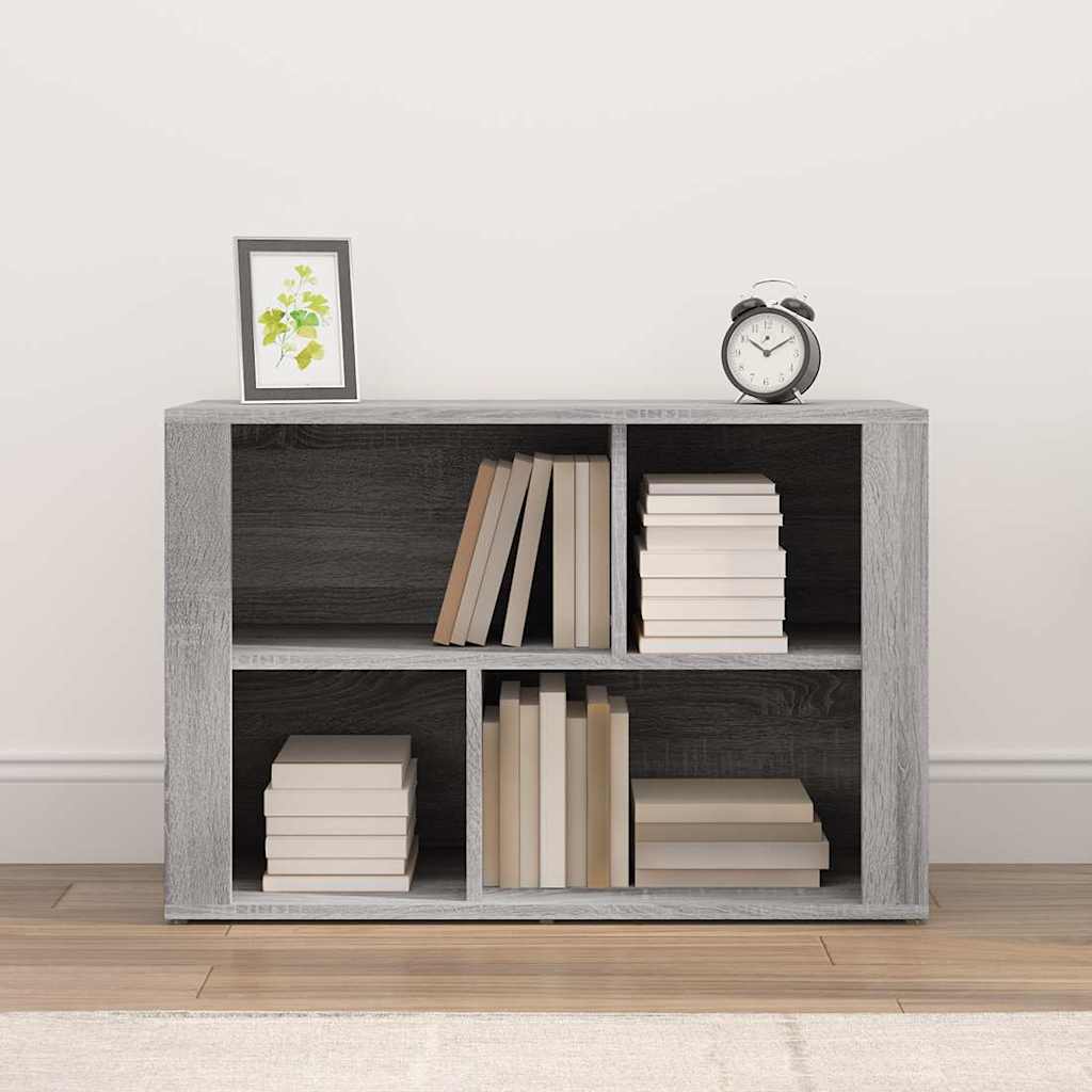 Sideboard Grau Sonoma 80x30x54 cm Holzwerkstoff