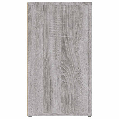 Sideboard Grau Sonoma 80x30x54 cm Holzwerkstoff