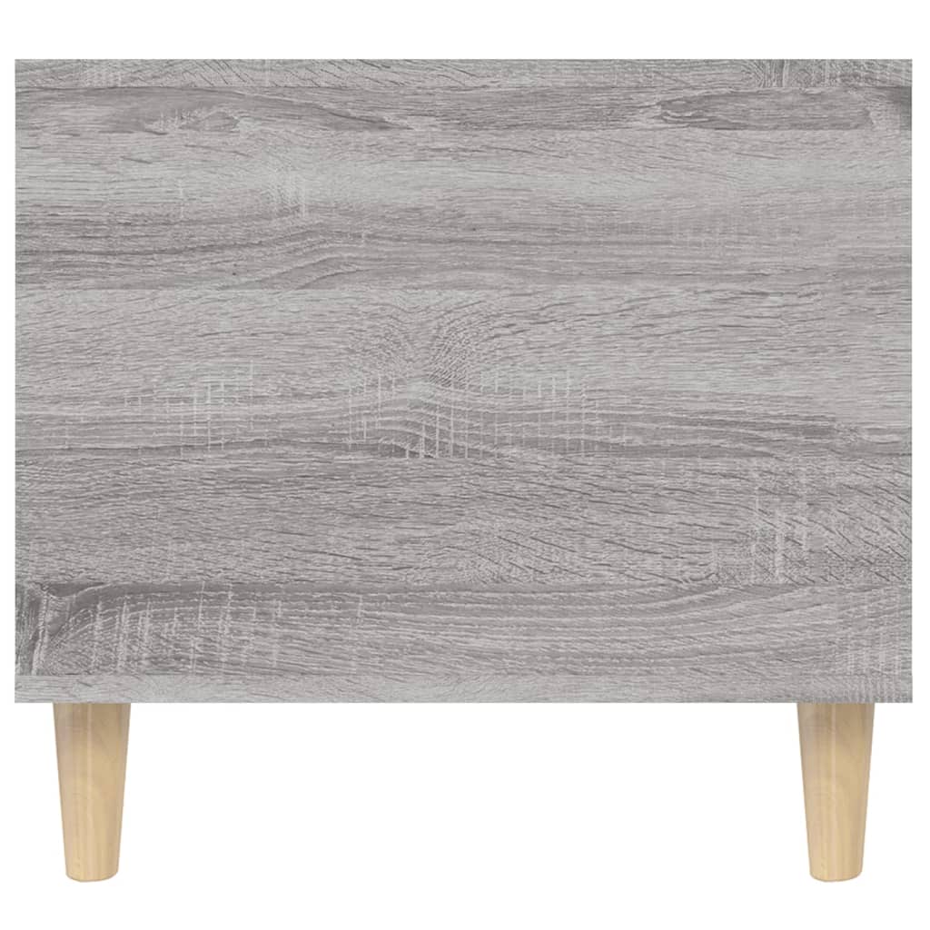 Table basse Sonoma grise 90x49x45 cm en bois