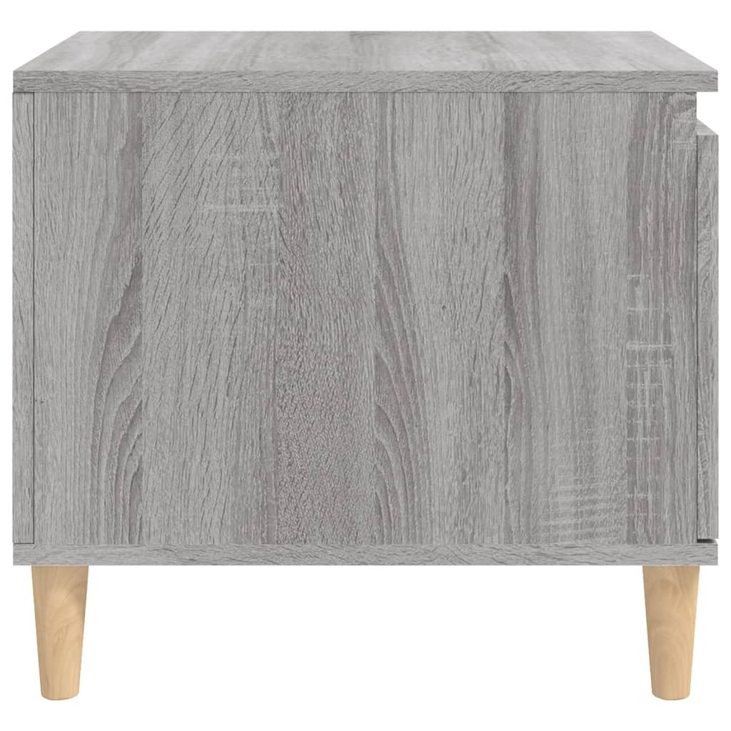 Table basse Sonoma grise 100x50x45 cm en bois