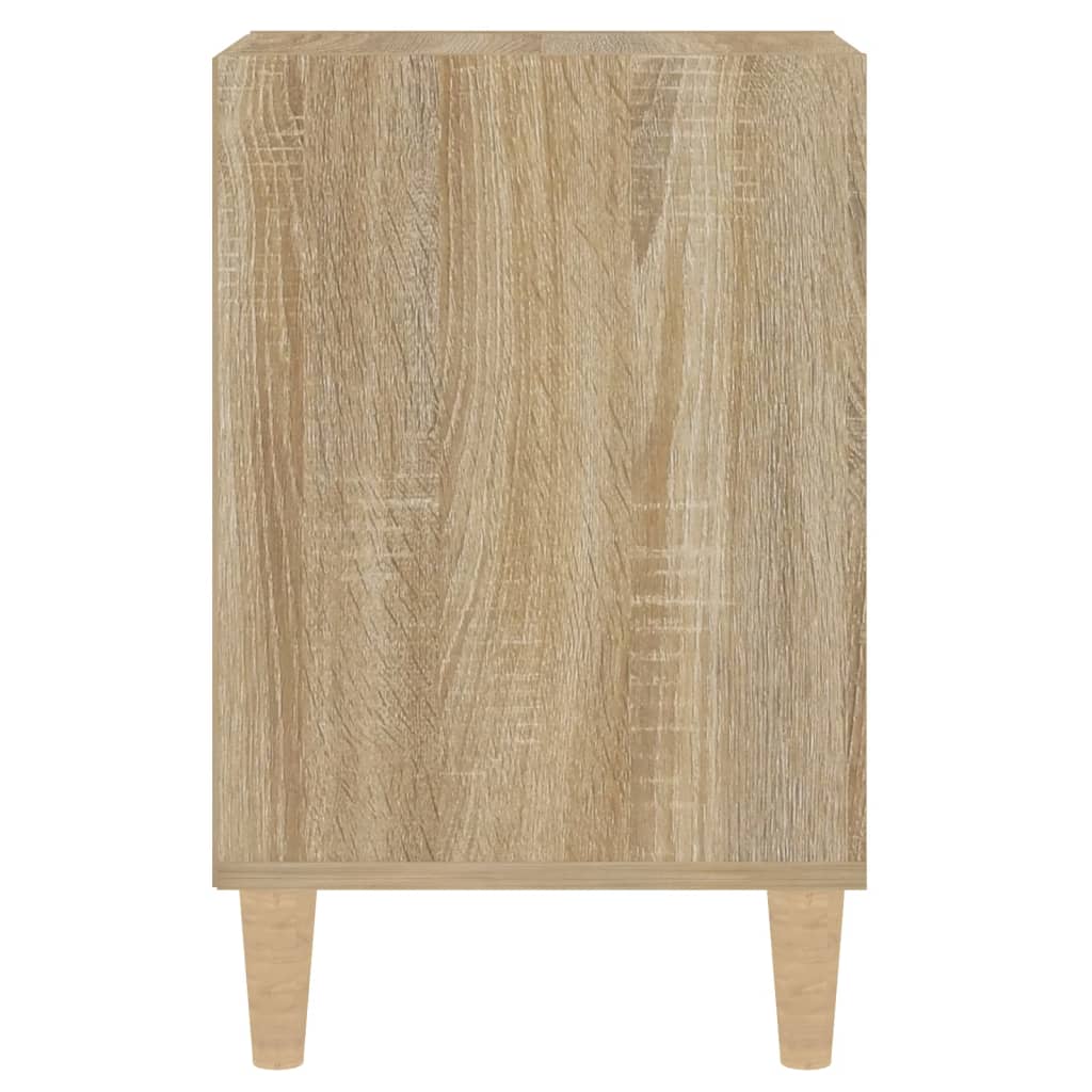 Meuble TV chêne Sonoma 100x35x55 cm matériau bois