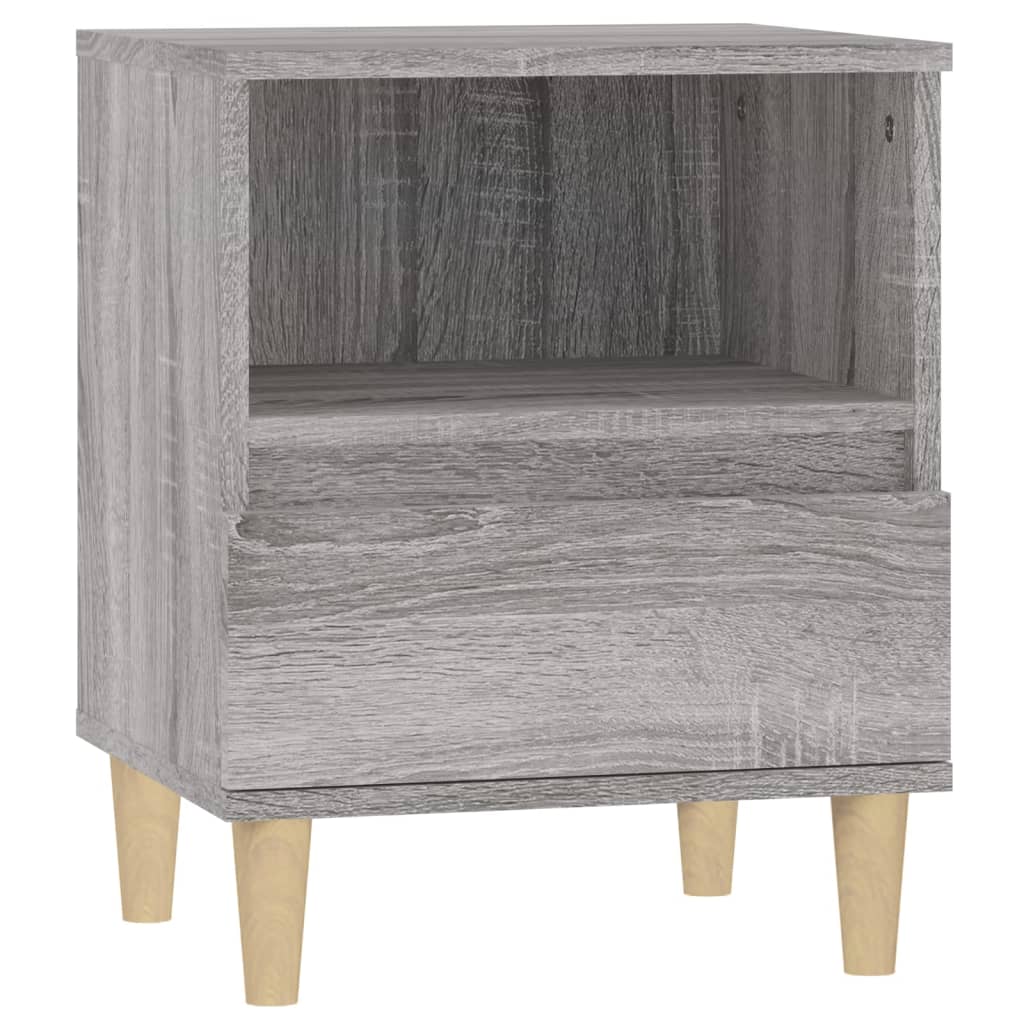 Table de chevet Gris Sonoma 40x35x50 cm