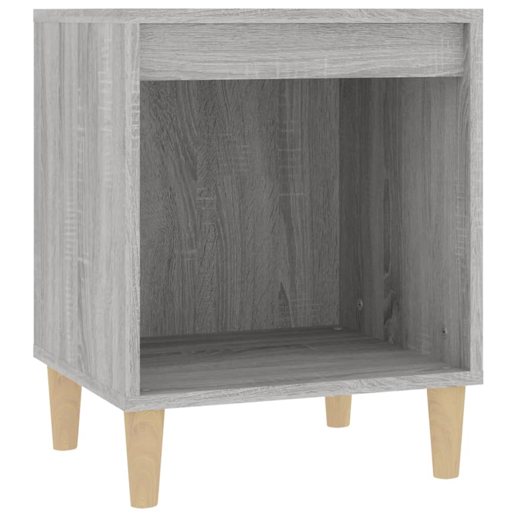 Table de chevet Gris Sonoma 40x35x50 cm