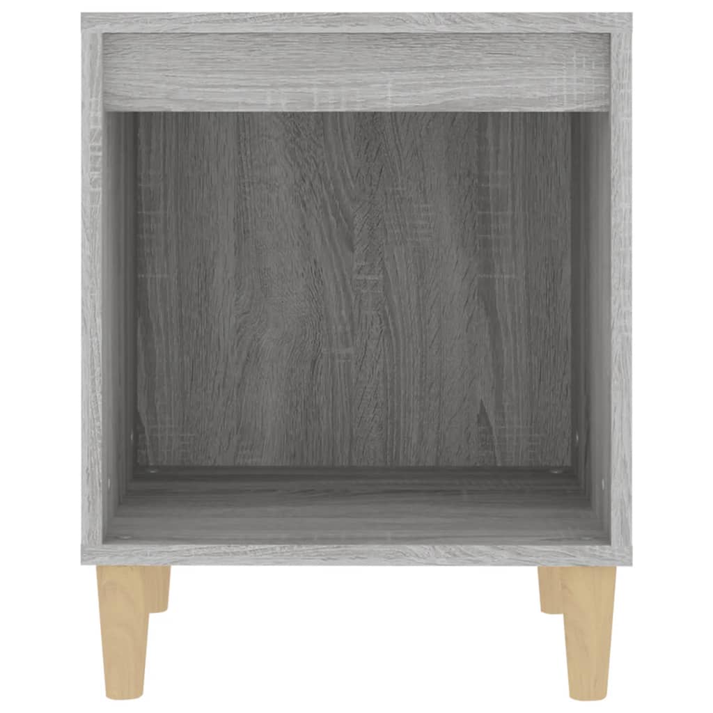 Table de chevet Gris Sonoma 40x35x50 cm