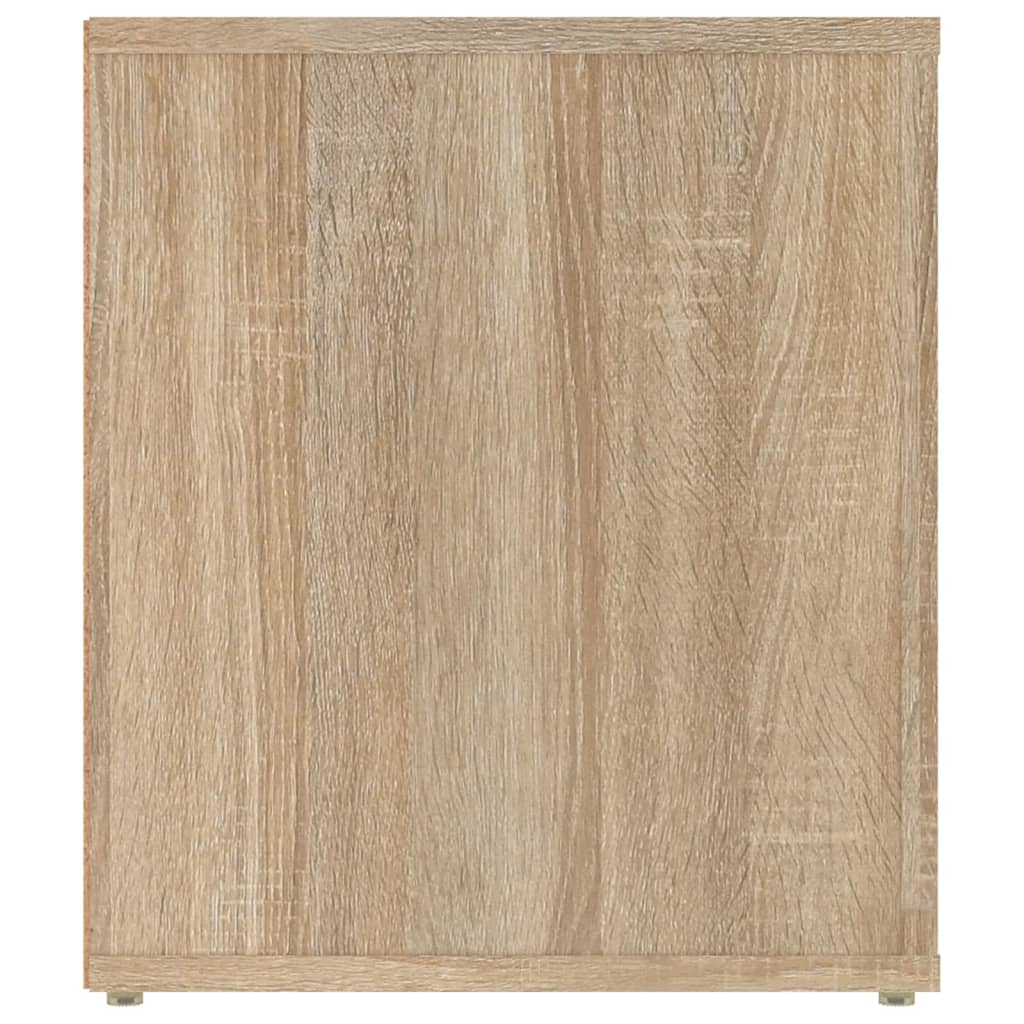 Meuble TV chêne Sonoma 100x35x40 cm matériau bois