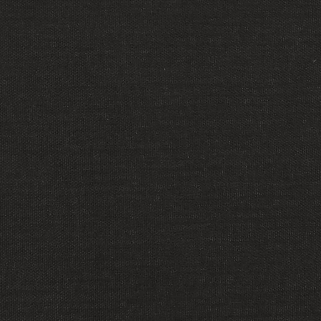 Gaming-Stuhl mit Fußstütze Schwarz und Blau Stoff