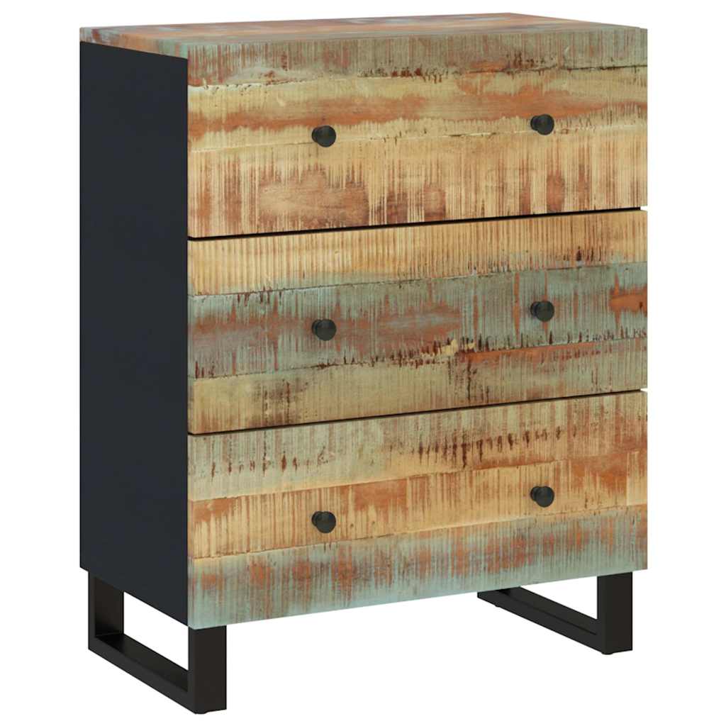 Sideboards 2 Stk. 60x33x75 cm Altholz Massiv
