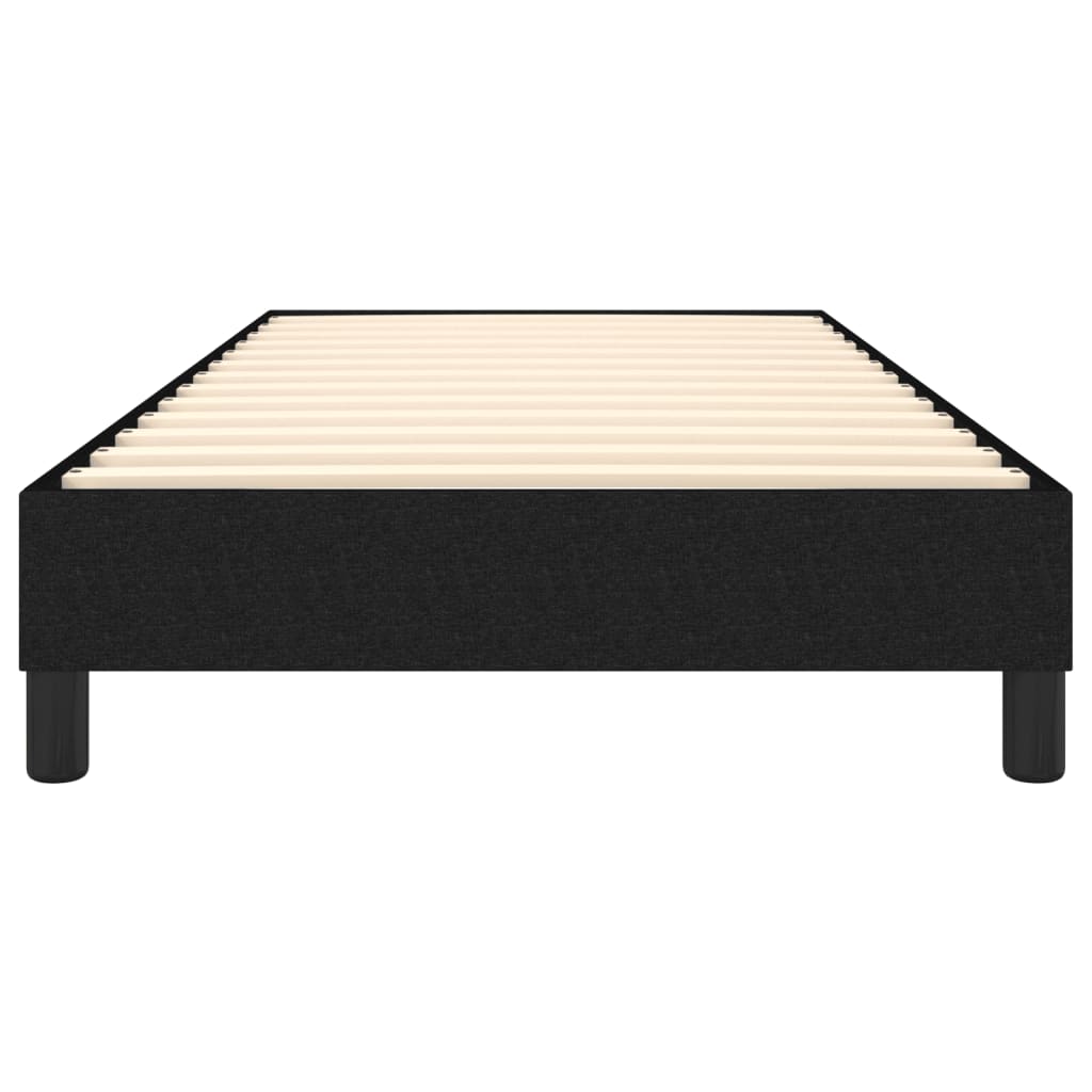 Boxspringbettgestell Schwarz 90x190 cm Stoff