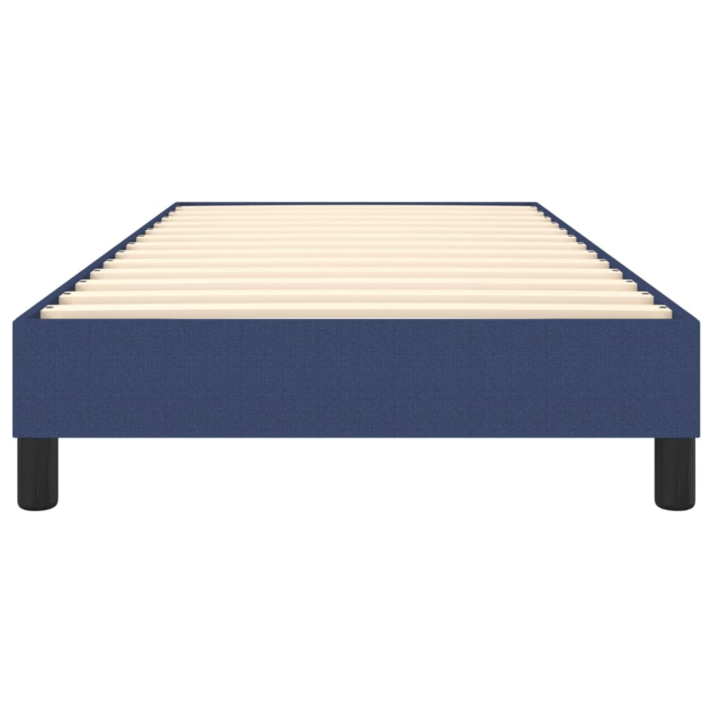 Boxspringbettgestell Blau 90x200 cm Stoff