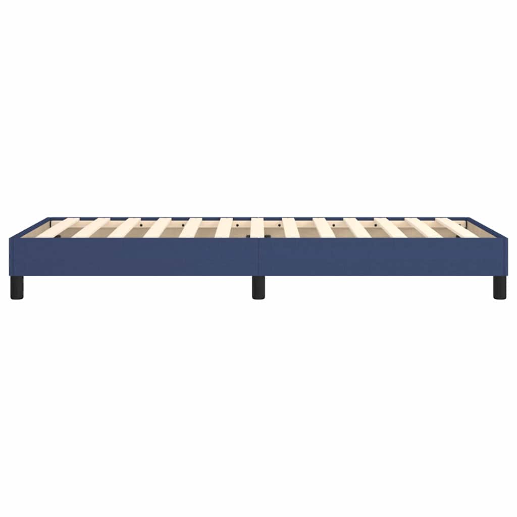 Boxspringbettgestell Blau 90x200 cm Stoff