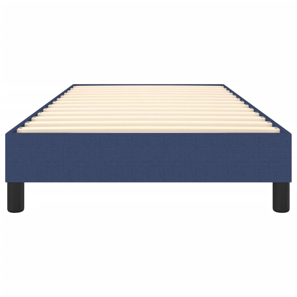 Boxspringbettgestell Blau 100x200 cm Stoff