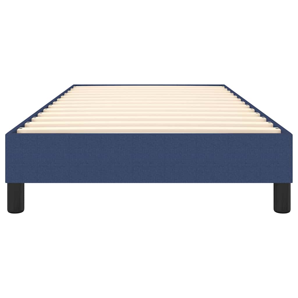 Boxspringbettgestell Blau 100x200 cm Stoff