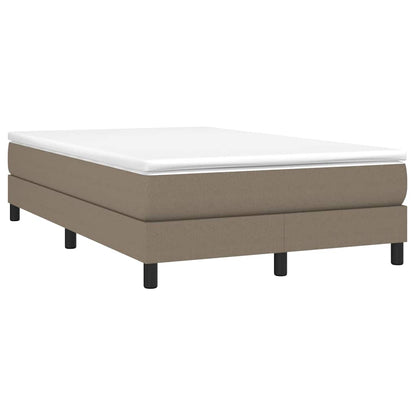 Boxspringbettgestell Taupe 120x200 cm Stoff
