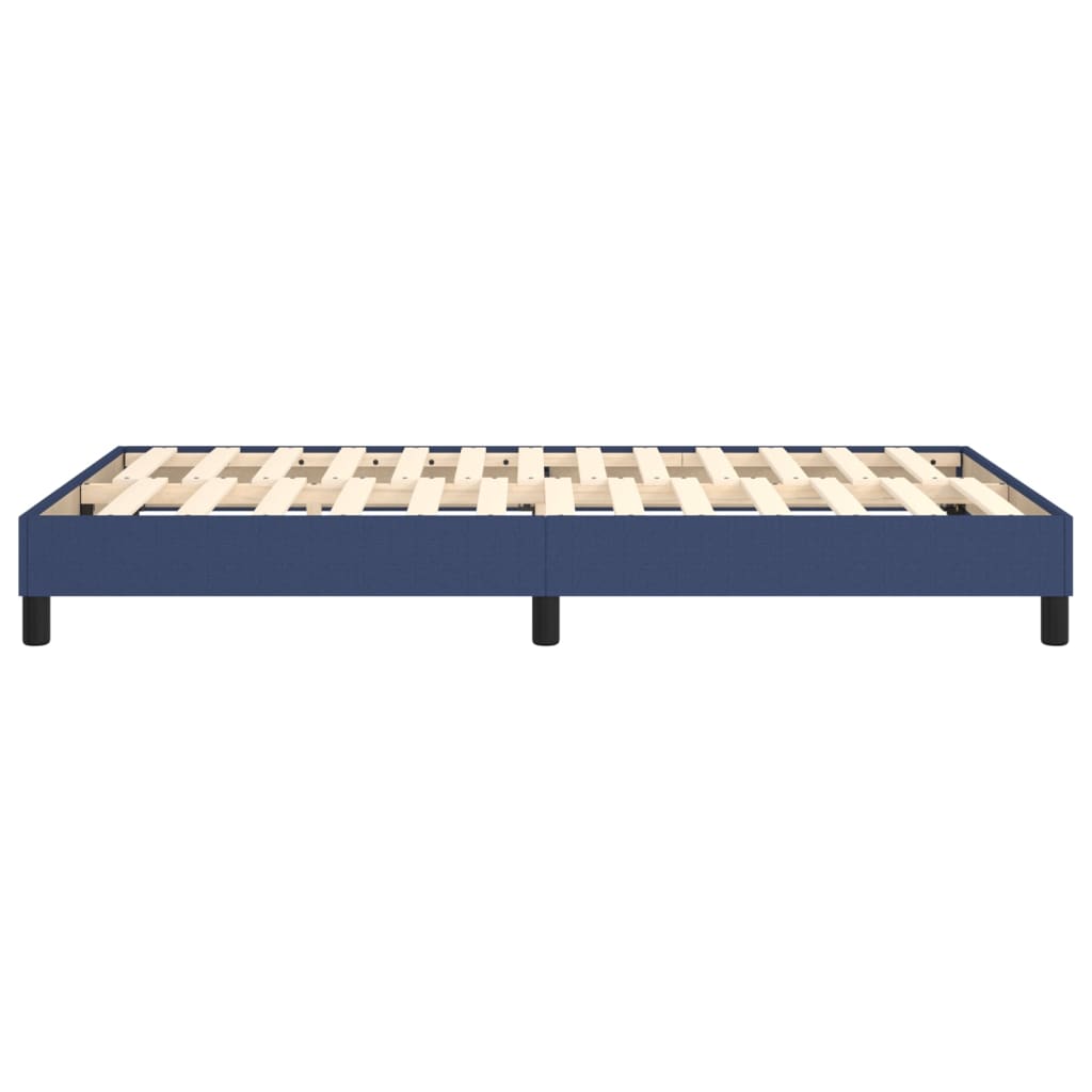Boxspringbettgestell Blau 120x200 cm Stoff