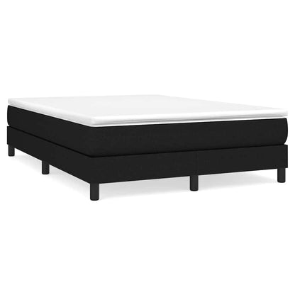 Boxspringbettgestell Schwarz 140x200 cm Stoff
