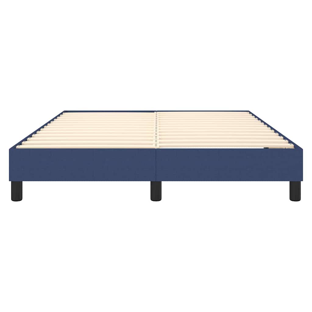 Boxspringbettgestell Blau 140x200 cm Stoff