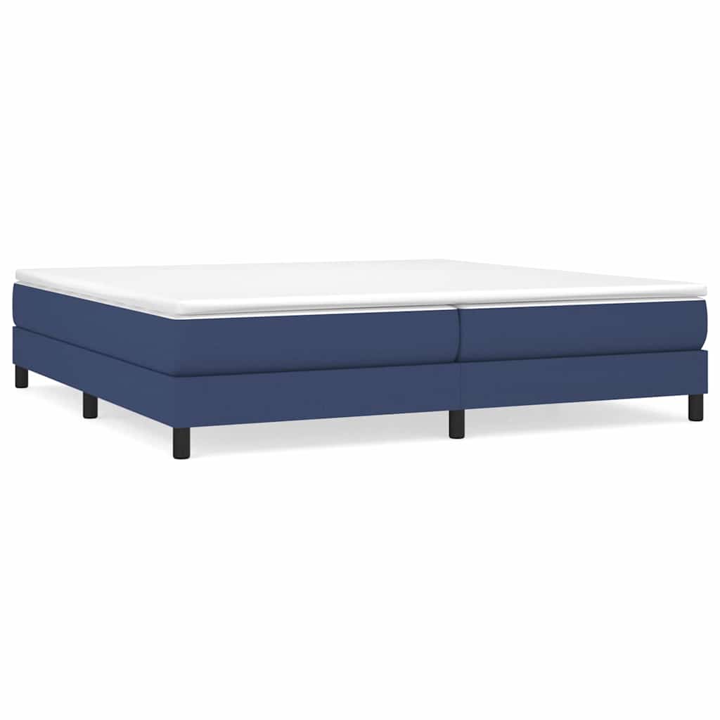 Boxspringbettgestell Blau 200x200 cm Stoff