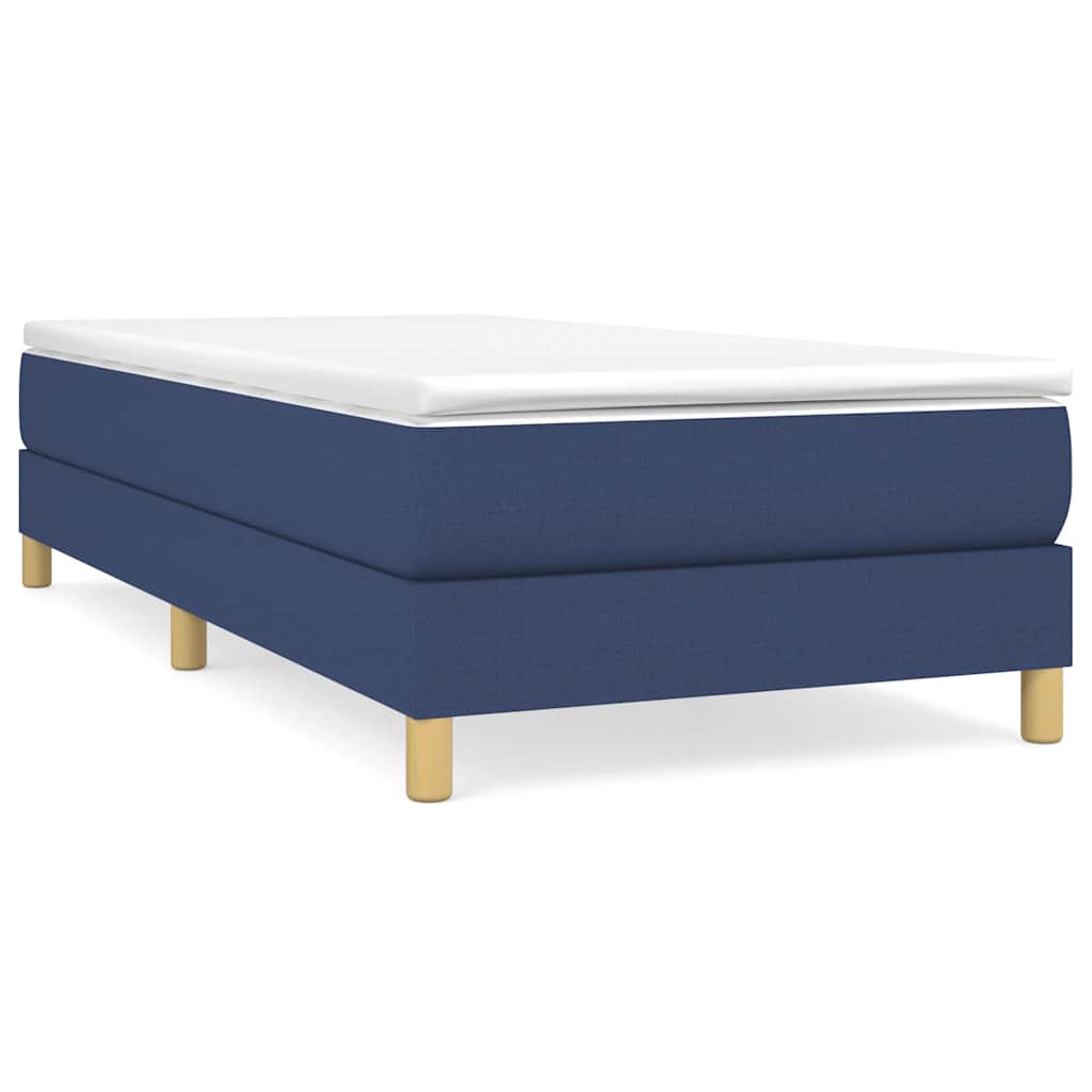 Boxspringbettgestell Blau 80x200 cm Stoff