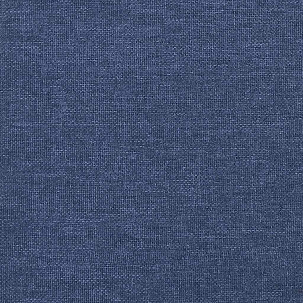 Boxspringbettgestell Blau 80x200 cm Stoff