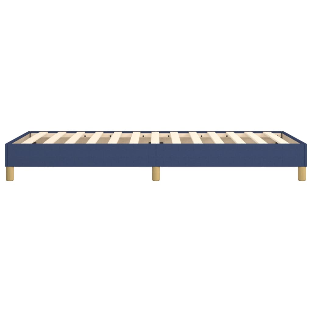 Boxspringbettgestell Blau 90x190 cm Stoff