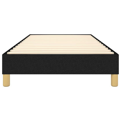 Boxspringbettgestell Schwarz 90x200 cm Stoff