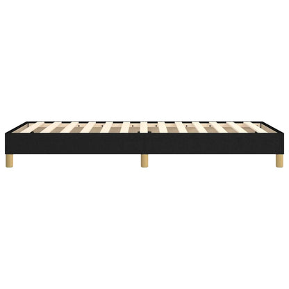 Boxspringbettgestell Schwarz 90x200 cm Stoff