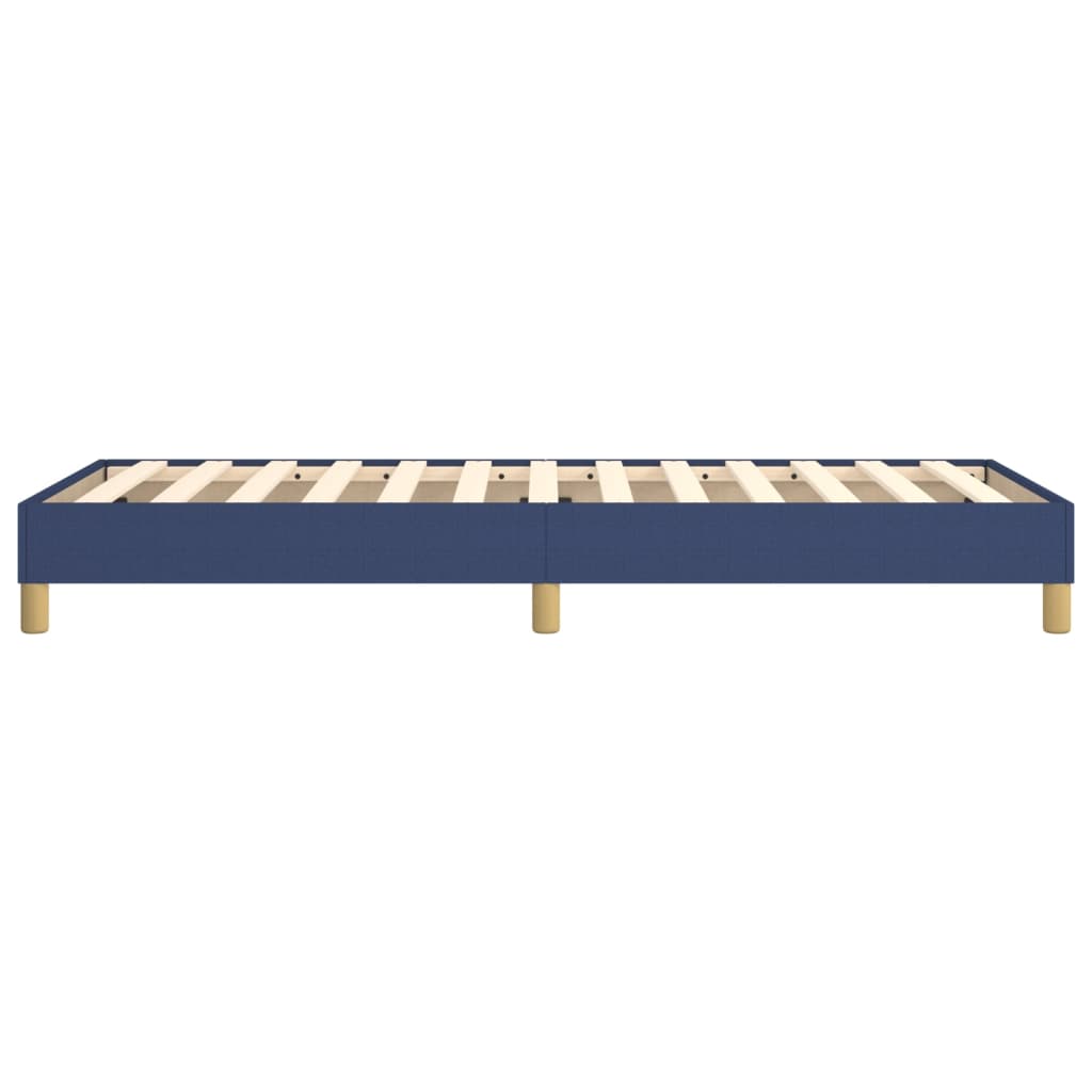 Boxspringbettgestell Blau 90x200 cm Stoff