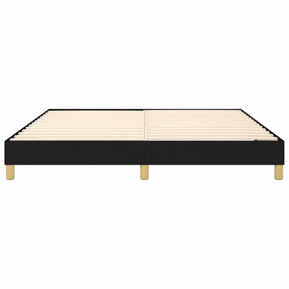 Boxspringbettgestell Schwarz 180x200 cm Stoff