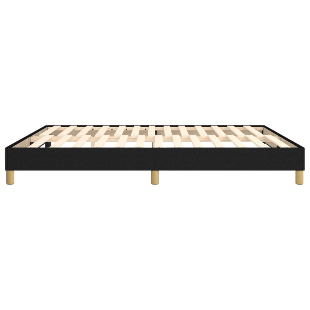 Boxspringbettgestell Schwarz 180x200 cm Stoff