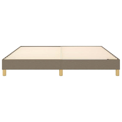 Boxspringbettgestell Taupe 180x200 cm Stoff