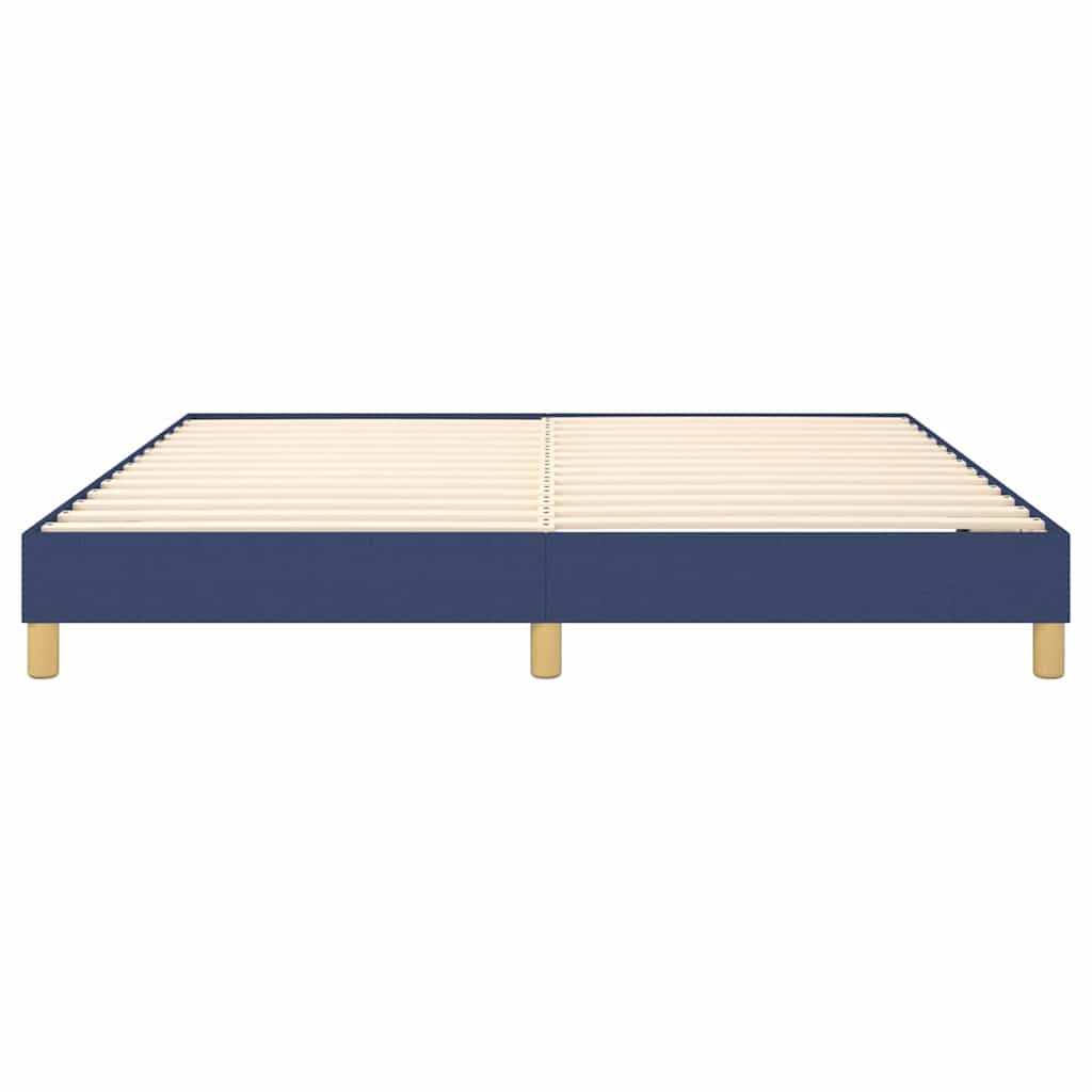 Boxspringbettgestell Blau 180x200 cm Stoff