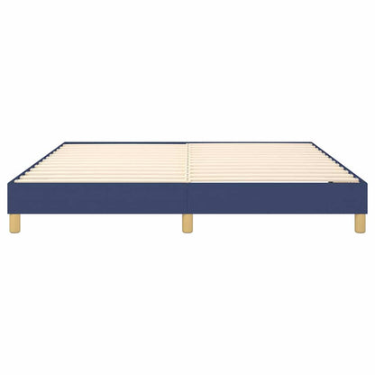 Boxspringbettgestell Blau 180x200 cm Stoff