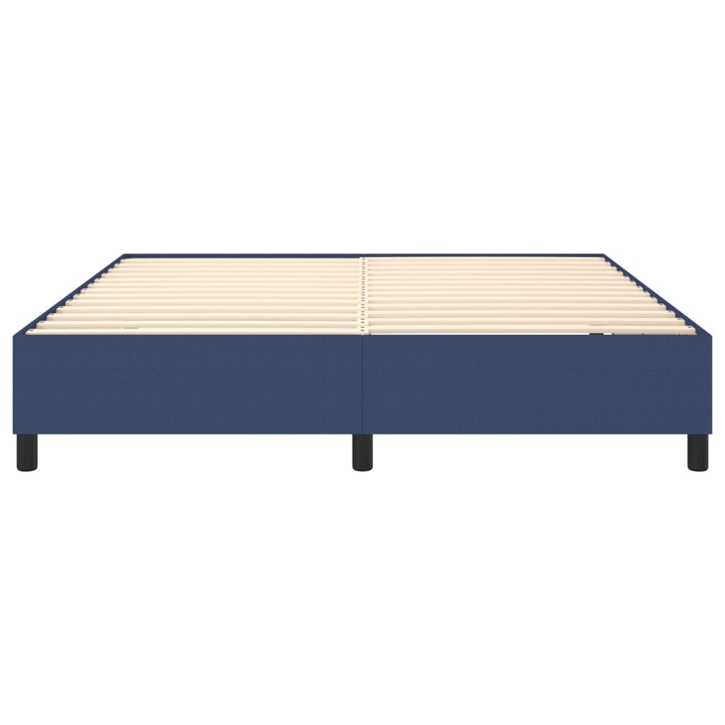 Boxspringbettgestell Blau 180x200 cm Stoff