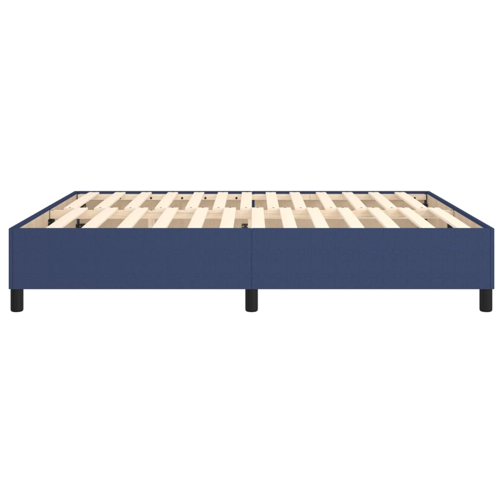 Boxspringbettgestell Blau 180x200 cm Stoff