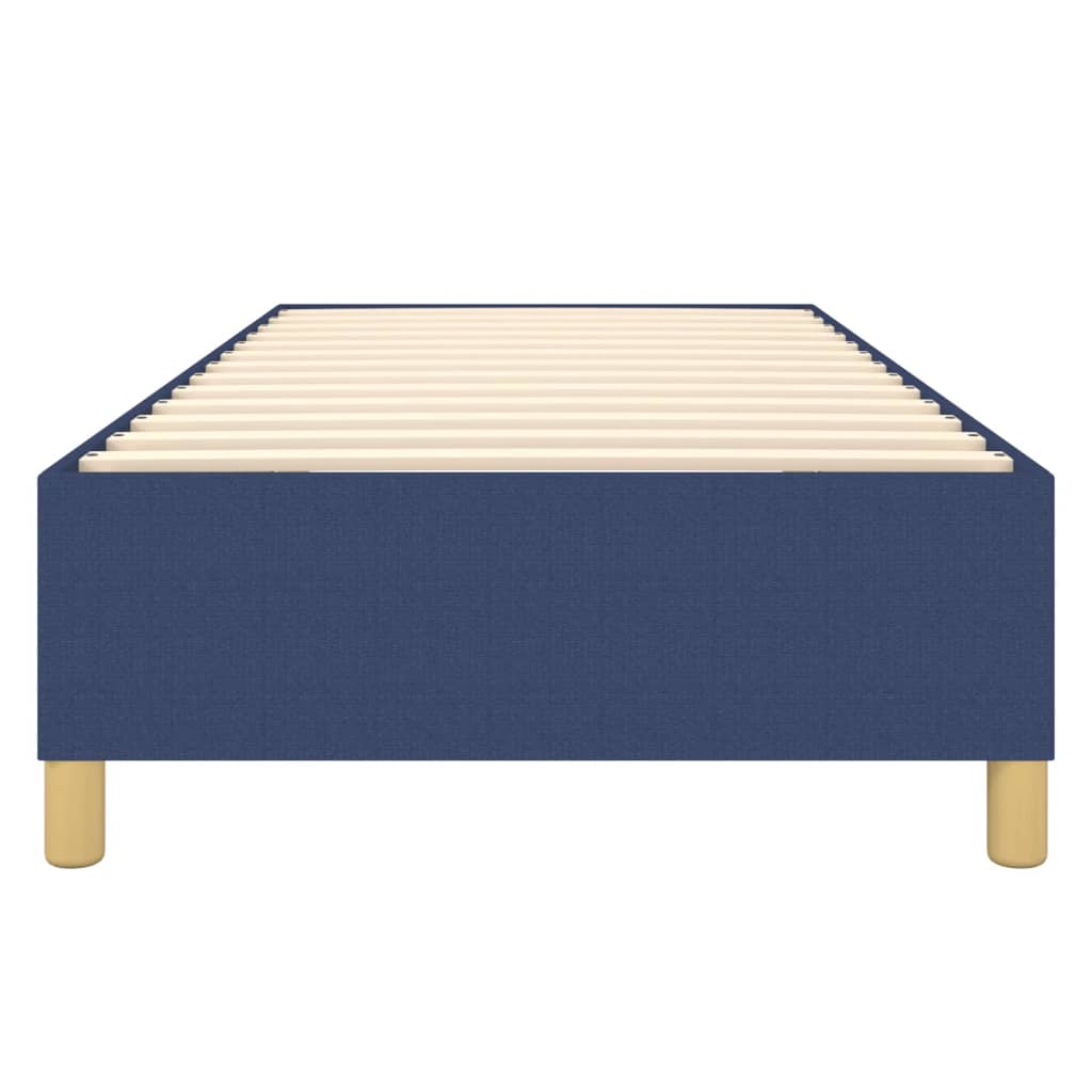 Boxspringbettgestell Blau 90x190 cm Stoff