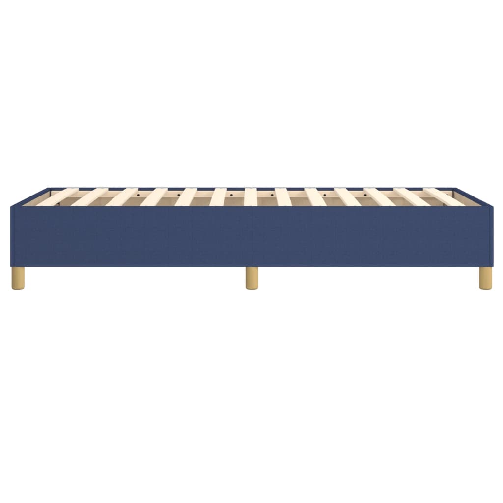 Boxspringbettgestell Blau 90x190 cm Stoff