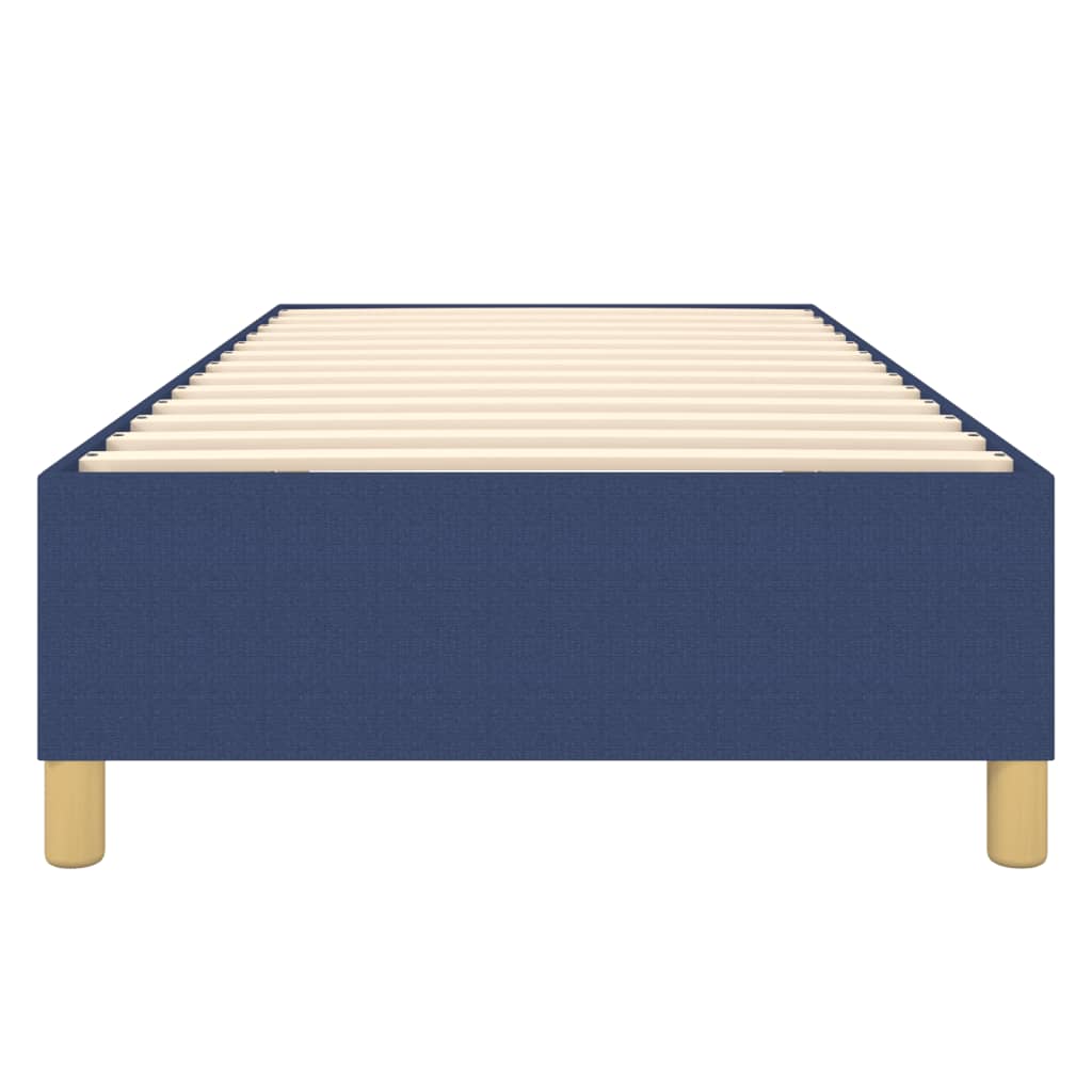 Boxspringbettgestell Blau 90x200 cm Stoff