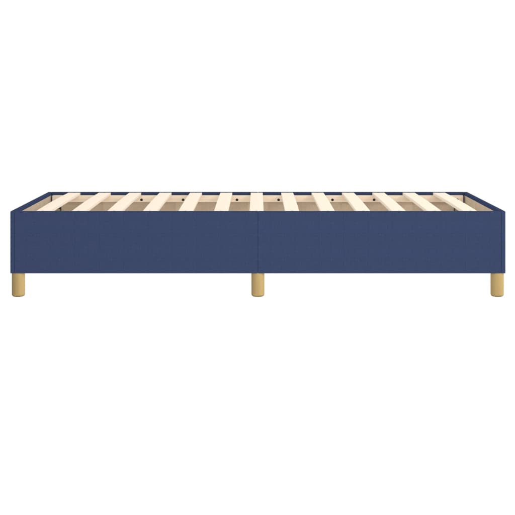 Boxspringbettgestell Blau 90x200 cm Stoff
