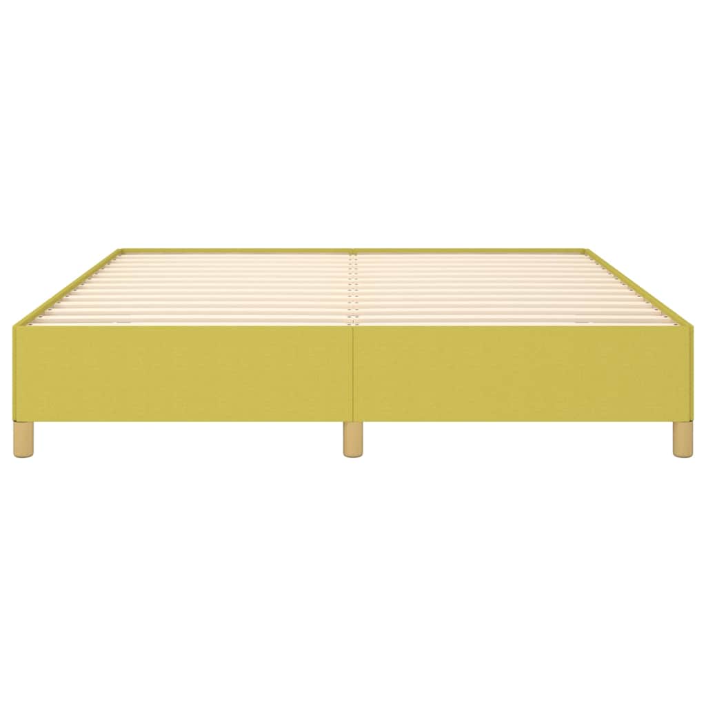 Boxspringbettgestell Grün 180x200 cm Stoff