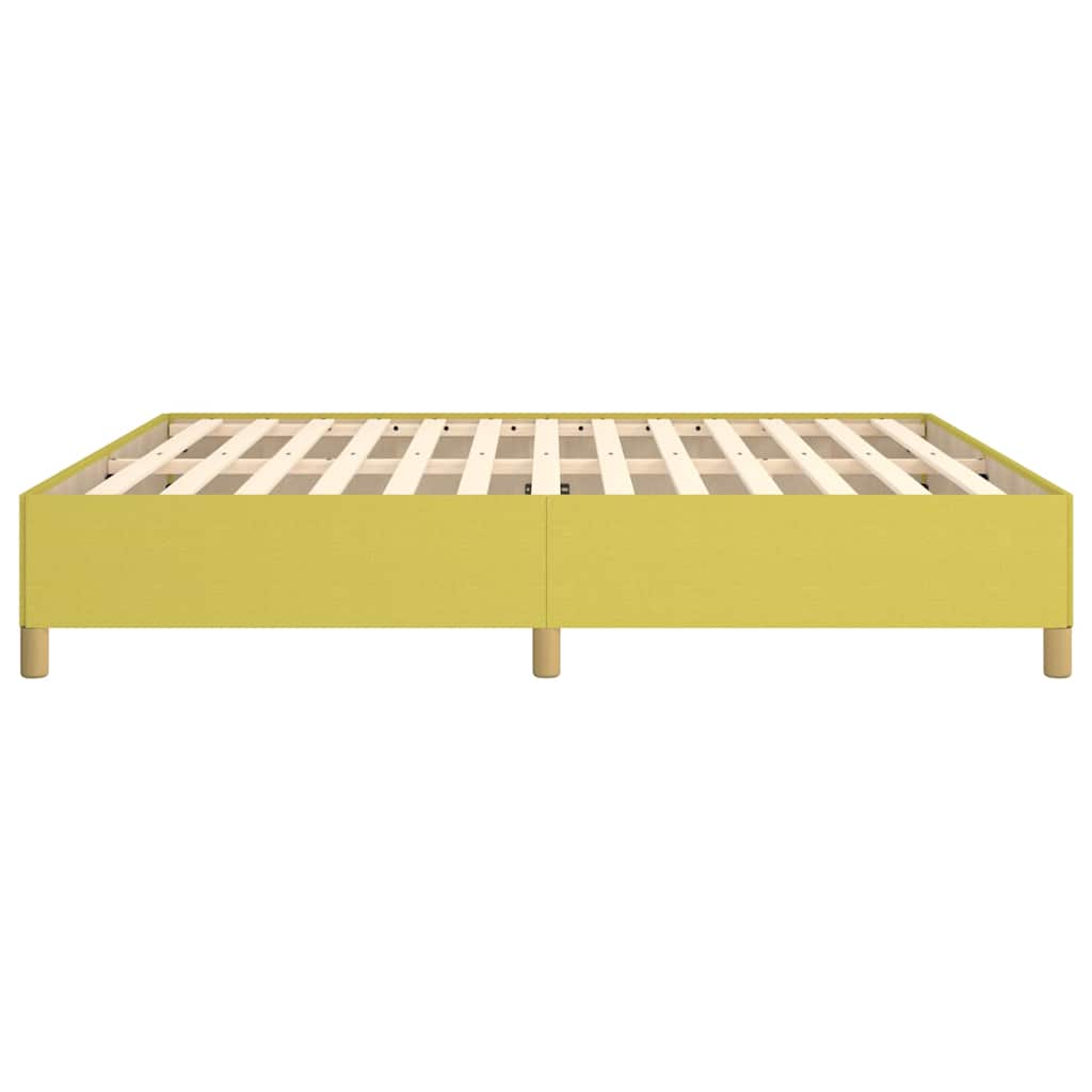 Boxspringbettgestell Grün 180x200 cm Stoff