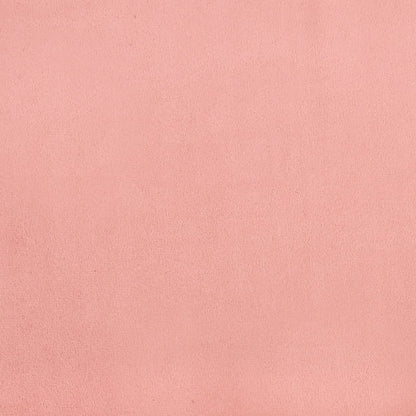 Kopfteil Rosa 144x5x118/128 cm Samt