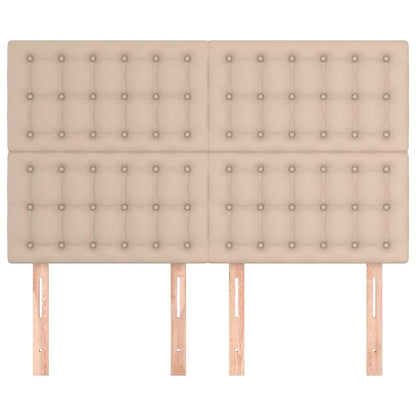 Kopfteil Cappuccino 144x5x118/128 cm Kunstleder
