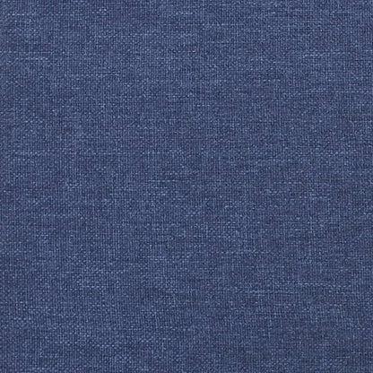 Kopfteil Blau 80x5x118/128 cm Stoff