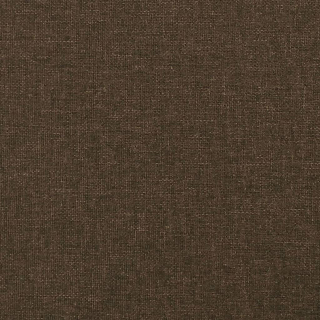 Kopfteil Dunkelbraun 100 x 7 x 118/128 cm Stoff