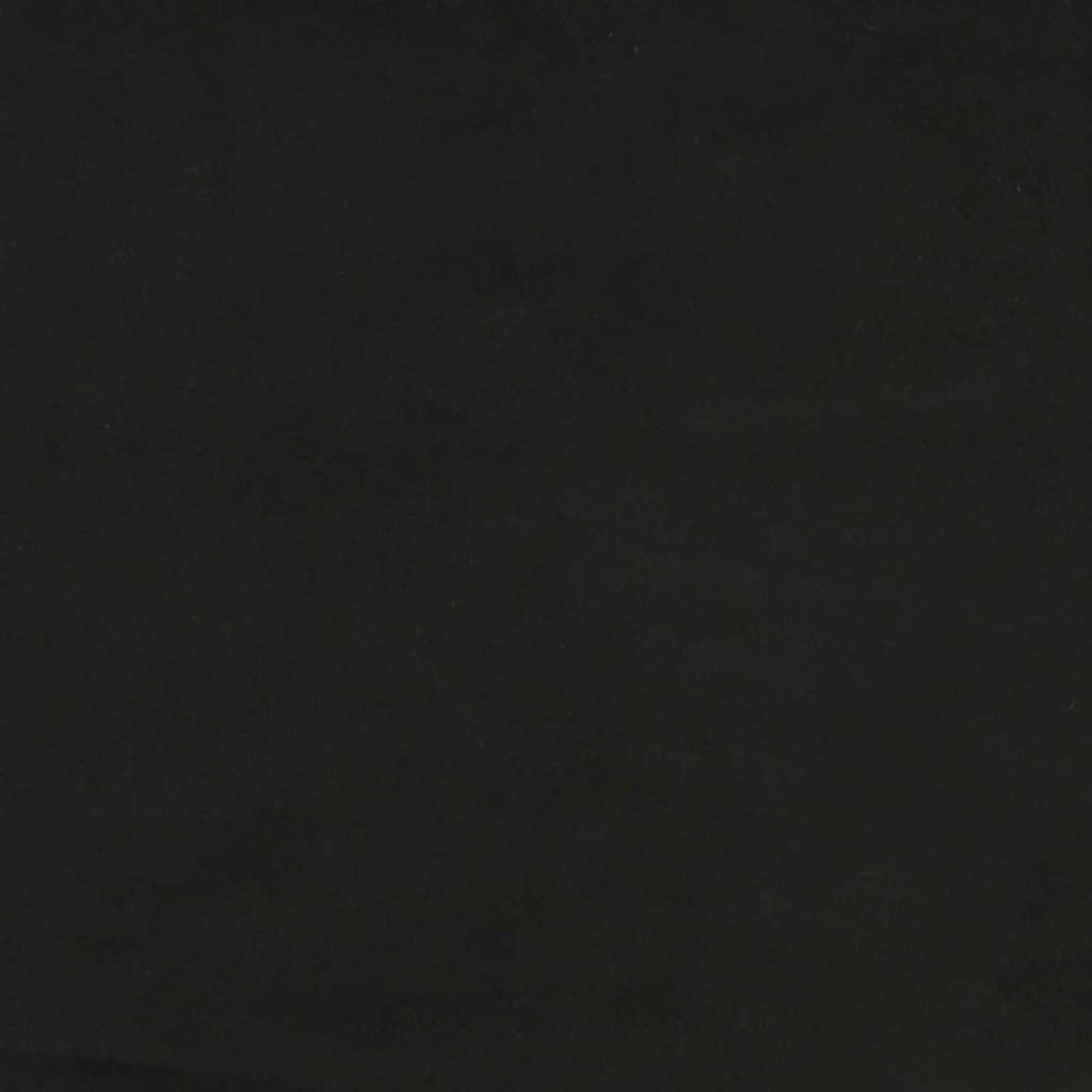 Kopfteil Schwarz 144x5x118/128 cm Samt